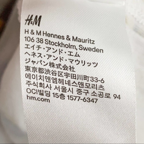 H&M Coachella Palm Tree & Ferris Wheel Tshirt M - Picture 5 of 6